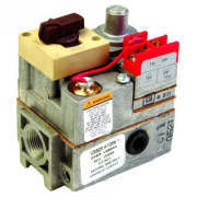 HONEYWELL VS820M1309 - 750Mv Standard Opening Gas Valve. 3/4 X 3/4 With 1/2" Side Outlets. Set 3.5_ Wc.