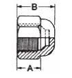 5/16 In. Brass Refrigerant Access Port Seal Cap - Voomi Supply