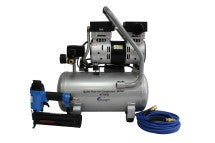 California Air Tools 4710SQGK18 Quiet Flow Air Compressor Kit 1.0 HP (Rated/Running) - 2.0 HP (Peak)