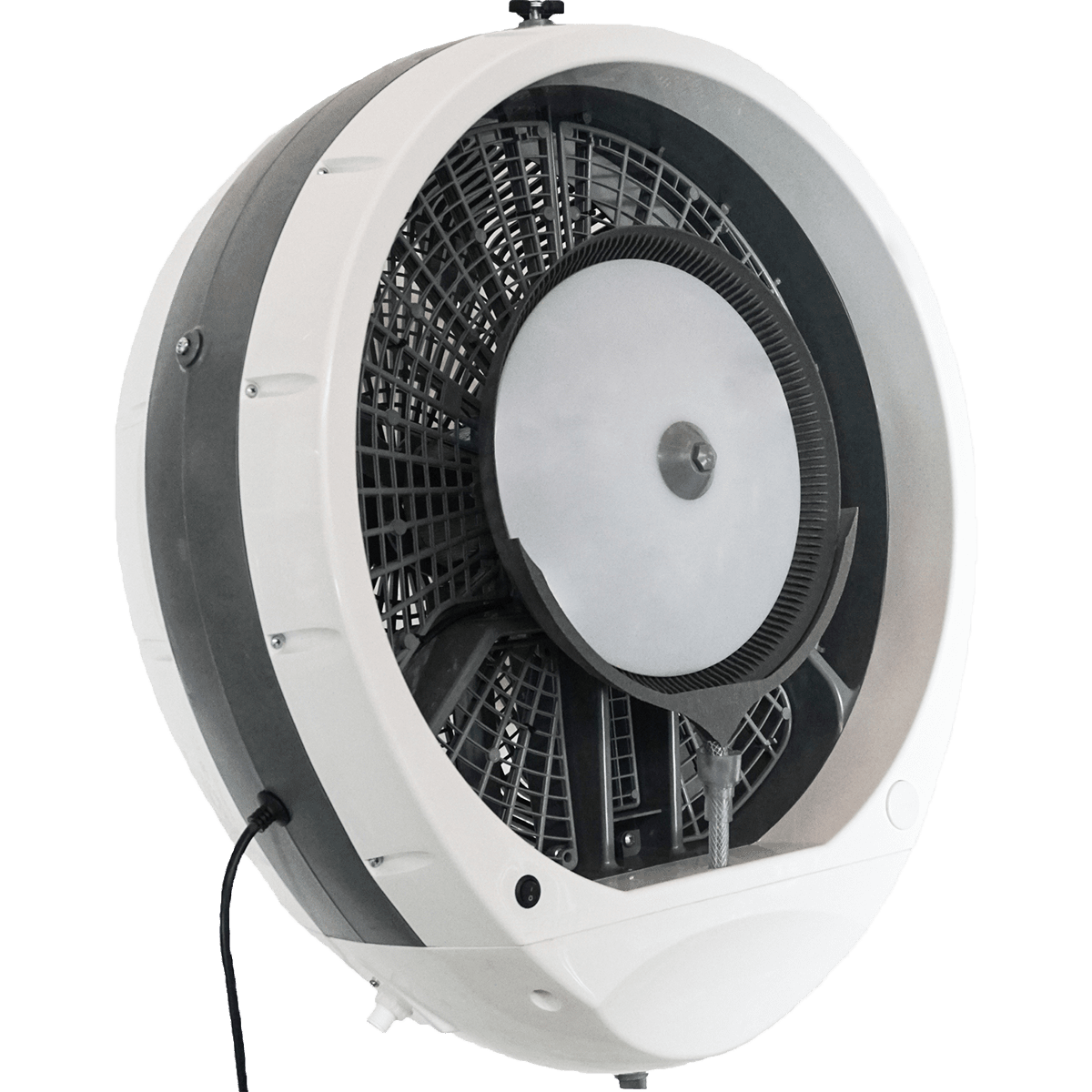 EcoJet 30102 Eco | Cyclone Wall Mount Misting Fan | White