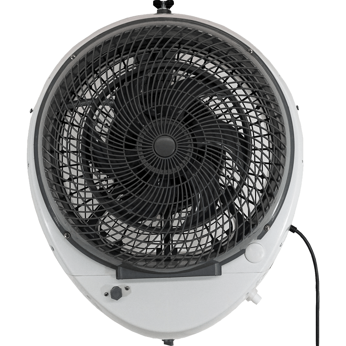 EcoJet 40102 Eco | Hurricane Wall Mount Misting Fan | White