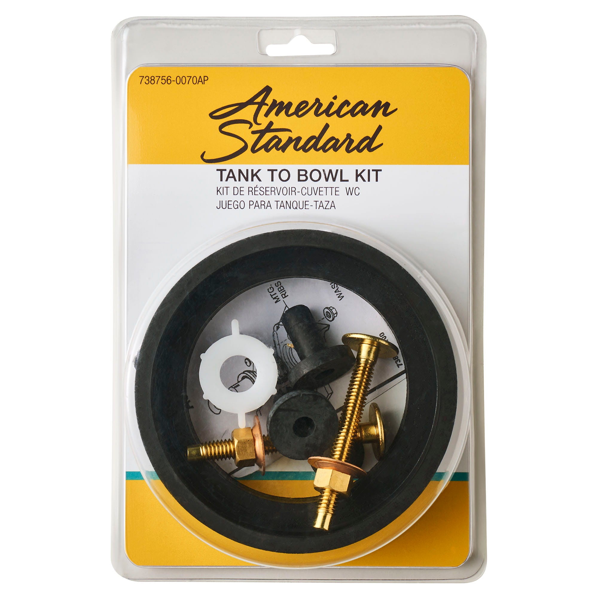 AMERICAN STANDARD INC 738756-0070A KIT,CLOSE COUPLE-CHAMPION