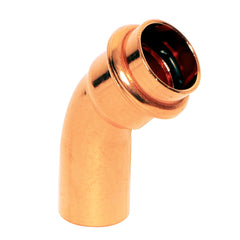 Jones Stephens C77059 Copper Elbow 45, P x FTG, 2-1/2 x 2-1/2