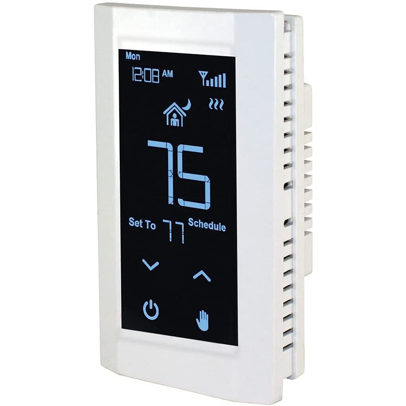 King Electric K901-W White Single Pole WiFi Thermostat