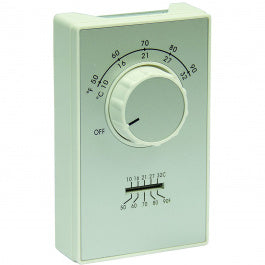 TPI Corp AET9DWTS 125 to 277V DPST Thermostat