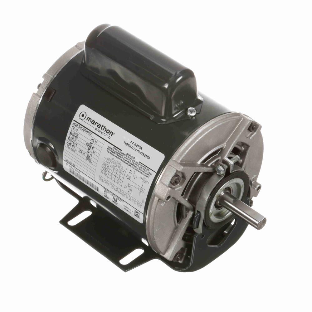 Marathon Motors MC208 C208 General Purpose Single Phase ODP Motor