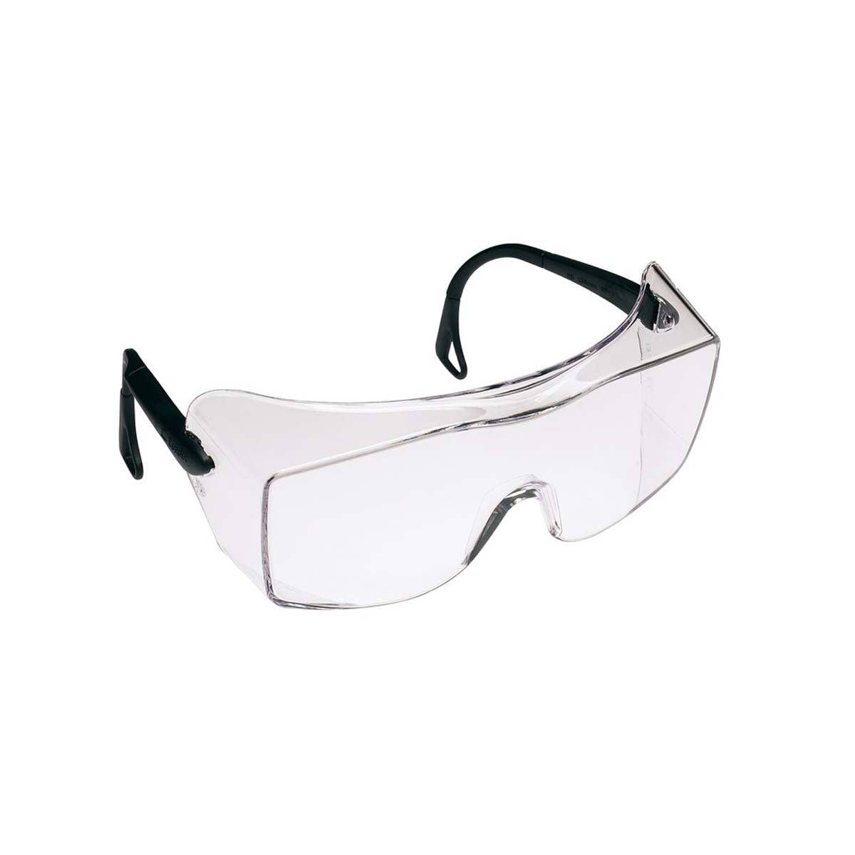 Lennox 12166-00000-20 3M Protective Eyewear 2000, Clear Anti-Fog s, Black Secure Grip Temple