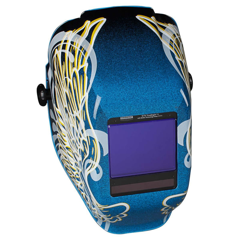 Jackson Safety* 46111 Jackson Safety TrueSight II Digital Auto Darkening Welding Helmet with Balder Technology () - W70 HLX ADF - Gold Wings - 1 / Order
