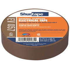 Shurtape 200789 EV 057C  - BROWN  - 3/4IN x 66FT