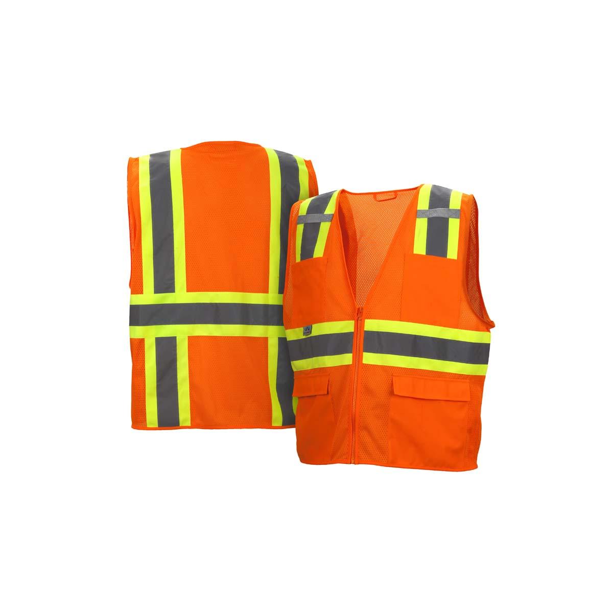 Pyramex RVZ2320XL Hi -viz orange  - All mesh  - Size Extra Large