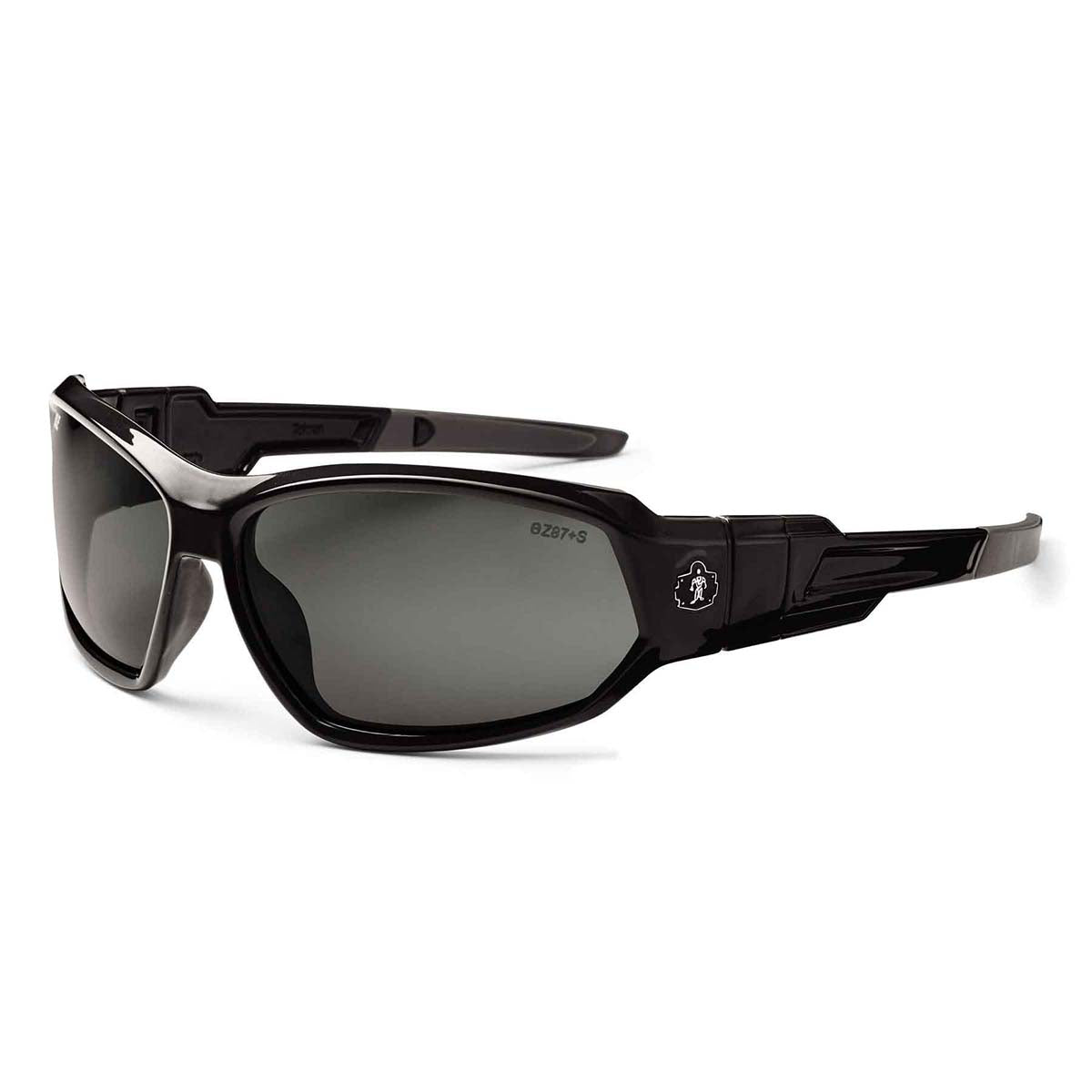 Ergodyne 56033 LOKI Anti -Fog Smoke Lens Black Safety Glasses // Goggles