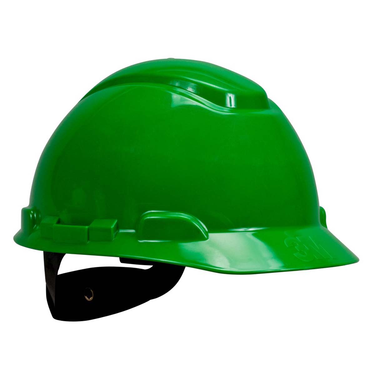 3M H-704R  Hard Hat H -704R - Green 4 -Point Ratchet Suspension -