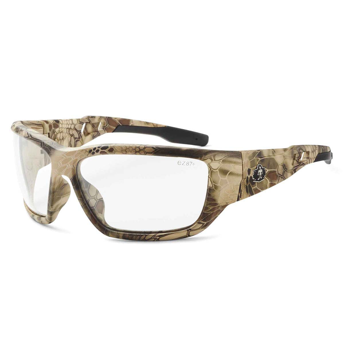 Ergodyne 57303 BALDR Anti -Fog Clear Lens Kryptek Highlander Safety Glasses