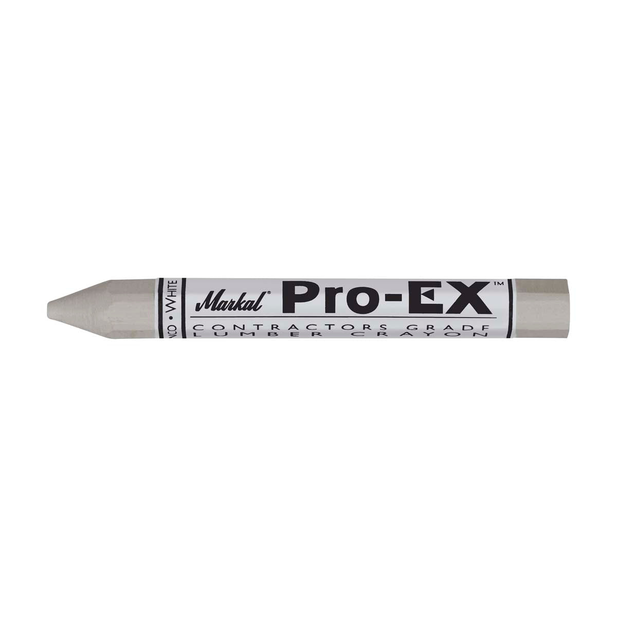 Markal 080380 Pro -EX Lumber Crayon - White