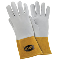 West Chester 6130/L Deerskin split leather TIG welding glove - straight thumb - 4" cuff - Kevlar sewn