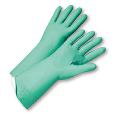 West Chester 52N103/9 Premium nitrile - 15 mil - flock lined - green - 13" length