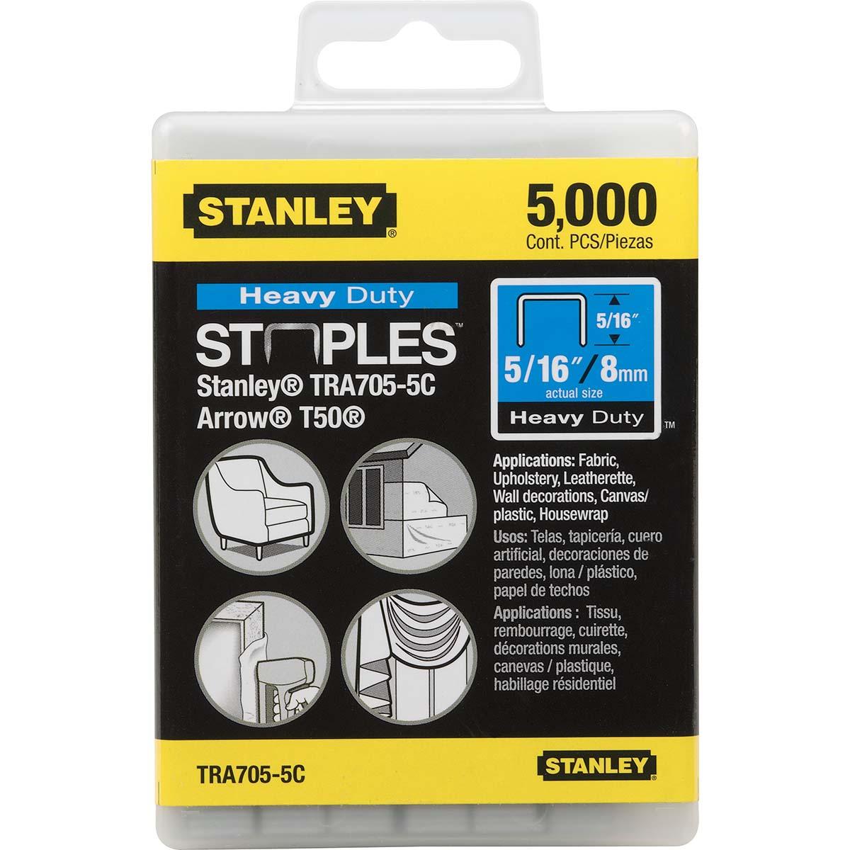 Proto Tools TRA705-5C HEAVY DUTY NARROW CROWN STAPLES 5/16 - 5,000 PACK