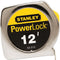 Stanley 33-312 STANLEY POWERLOCK TAPE RULE W/ METAL CASE 3/4" X 12'