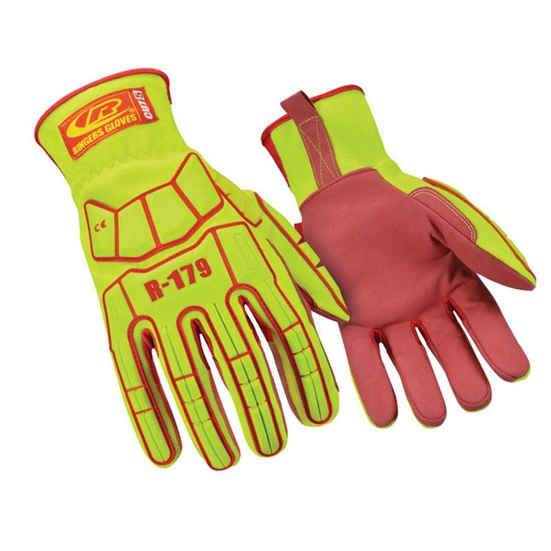 Ringers Gloves R179-12 Super Hero Synthetic Leather Slip -On Cuff
