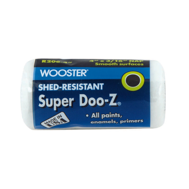 Wooster R206-4 4" Super Doo -Z 3/16" nap roller cover