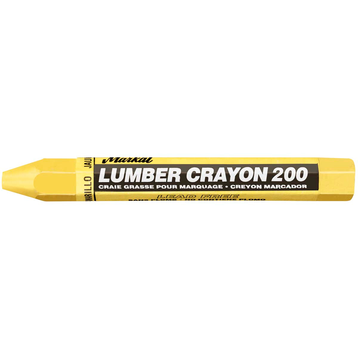 Markal 080351 Lumber Crayon 200 - Yellow