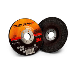 3M 051115784668  Cubitron II Depressed Center Grinding Wheel T27 - (78466 -Q) - 4 -1/2 in x 1/4 in x 7/8 in