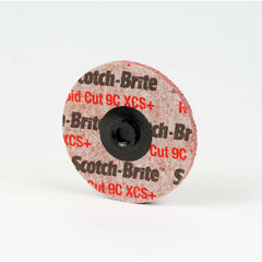 3M 61500299310 Scotch -Brite Roloc Rapid Cut Unitized Wheel TR - 3 in x NH 9C CRS+