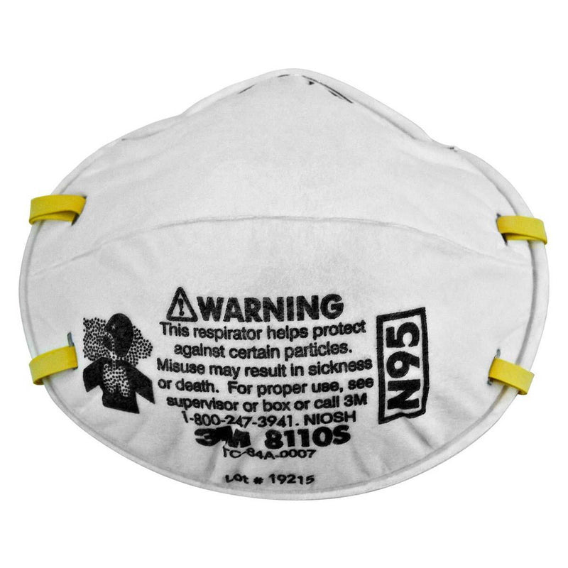 3M 8110S Particulate Respirator , N95