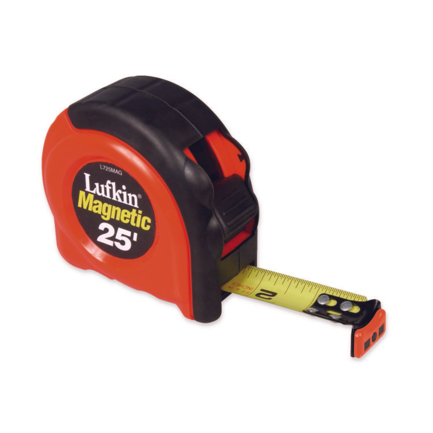 Lufkin L748MAG 1 x 8m/26' 700 Series Magnetic SAE/Metric Yellow CladTape Measure