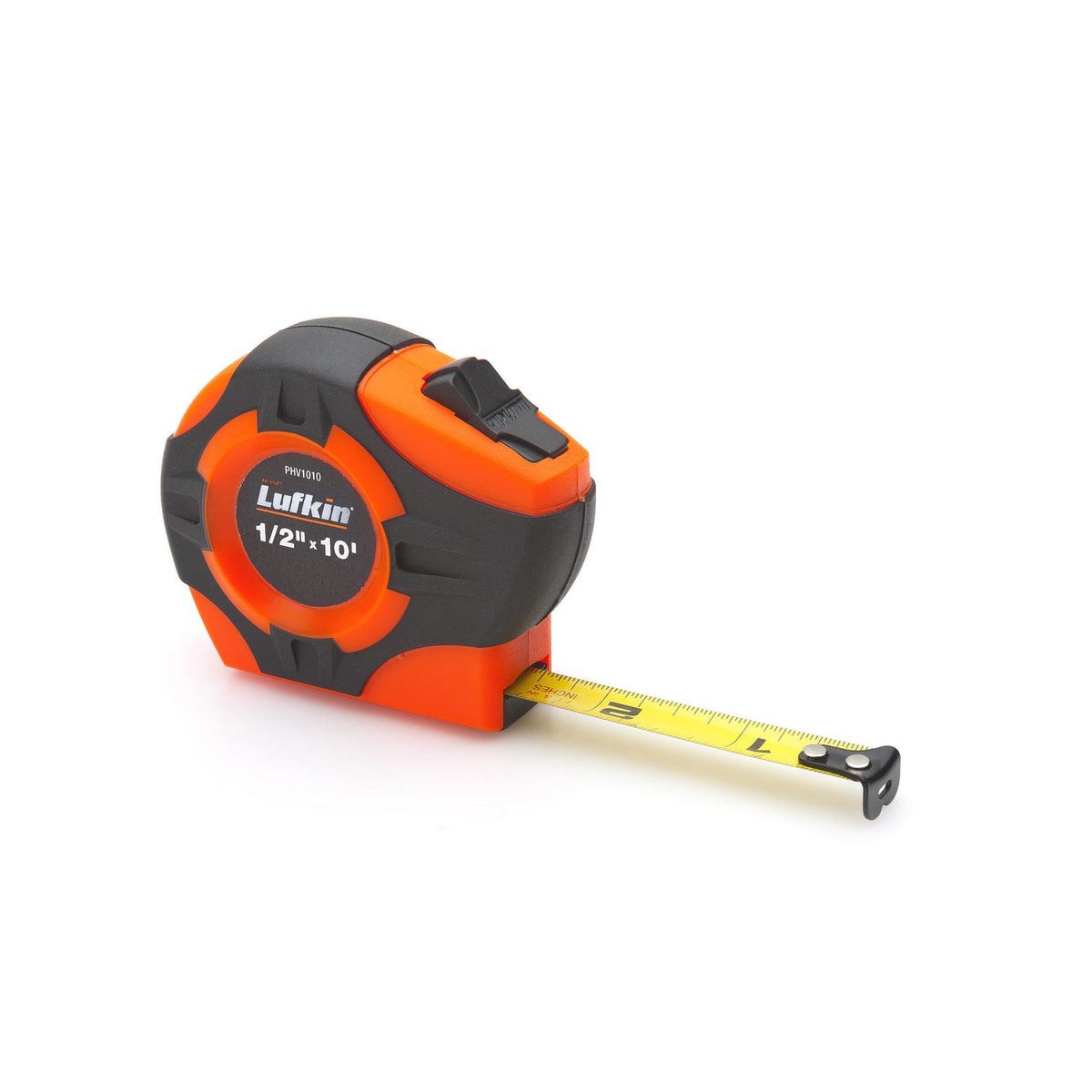 Lufkin PHV1430N 1 x 30' P1000 Series Hi-Viz Orange Yellow Clad A5 Blade Power Return Tape Measure