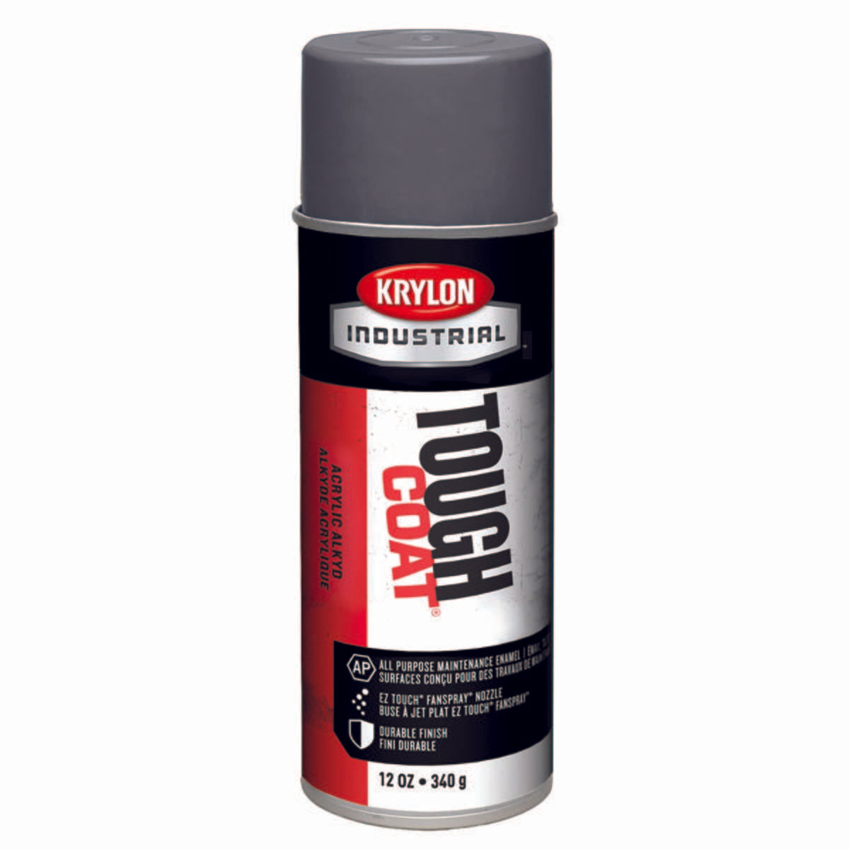 Krylon Industrial A01615007 Tough Coat Acylic Enamel - Medium Gray