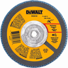 Dewalt DWA8216H 7" x 5/8"-11 40 Grit Zirconium T29Flap Disc