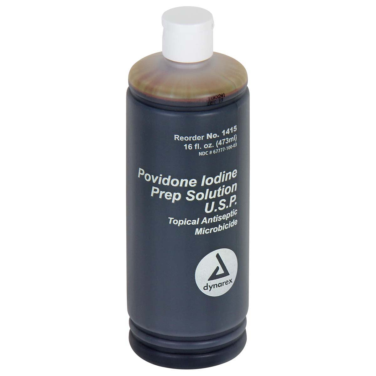 First Aid Only 12-900 Povidone Iodine Scrub Solution - 16 oz. Bottle - 24 per Case