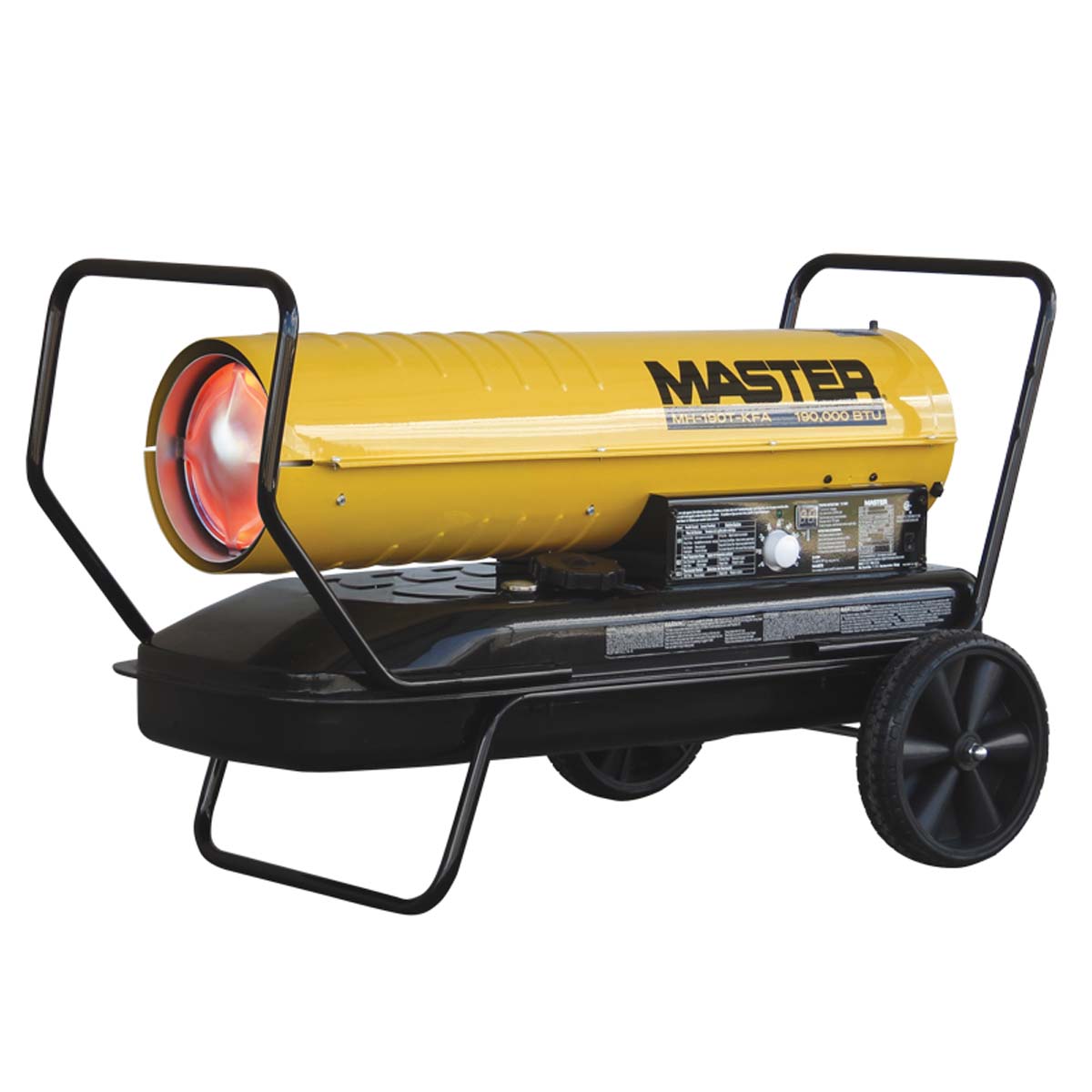 Master MH-190T-KFA MASTER 190 -000 BTU Kerosene Forced Air Heater w/ Thermostat