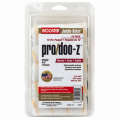 Wooster RR502-4 1/2 4 1/2" Jumbo -Koter Pro/Doo -Z 3/8 nap 10 -pack miniroller