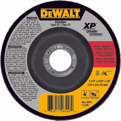 Dewalt DWA8904 4-1/2" x 3/32" x 7/8" Ceramic Abrasive