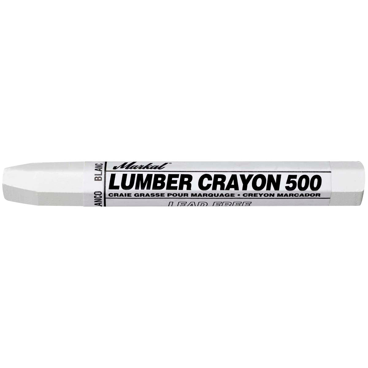 Markal 080320 Lumber Crayon 500 - White