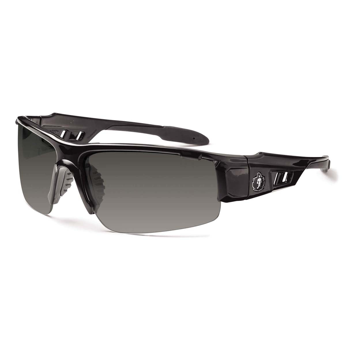 Ergodyne 52033 DAGR Anti -Fog Smoke Lens Black Safety Glasses