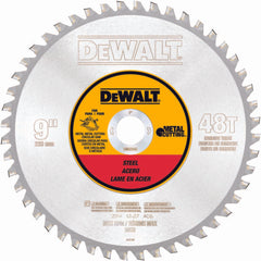 DeWalt DWA7948 9" 48T Ferrous Metal Cutting 1" arbor