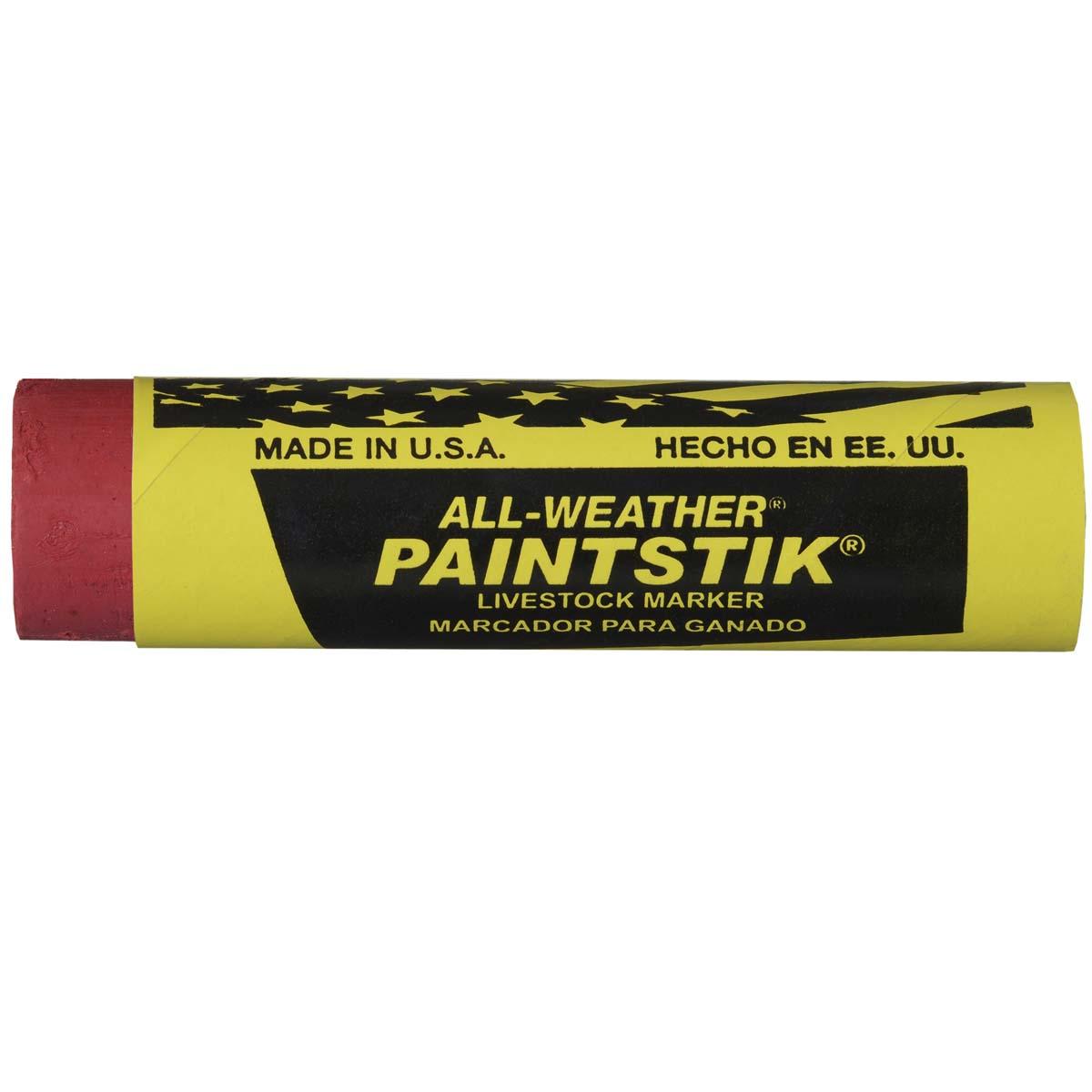 ALL-WEATHER 061022 PAINTSTIK Livestock Marker - Red