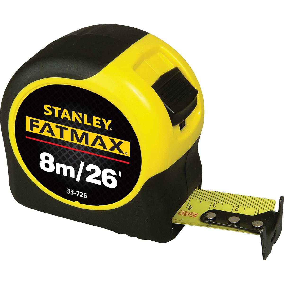 Stanley 33-726 STANLEY FAAX TAPE RULE W/ BLADEARMOR COATING 1 -1/4" X 8M