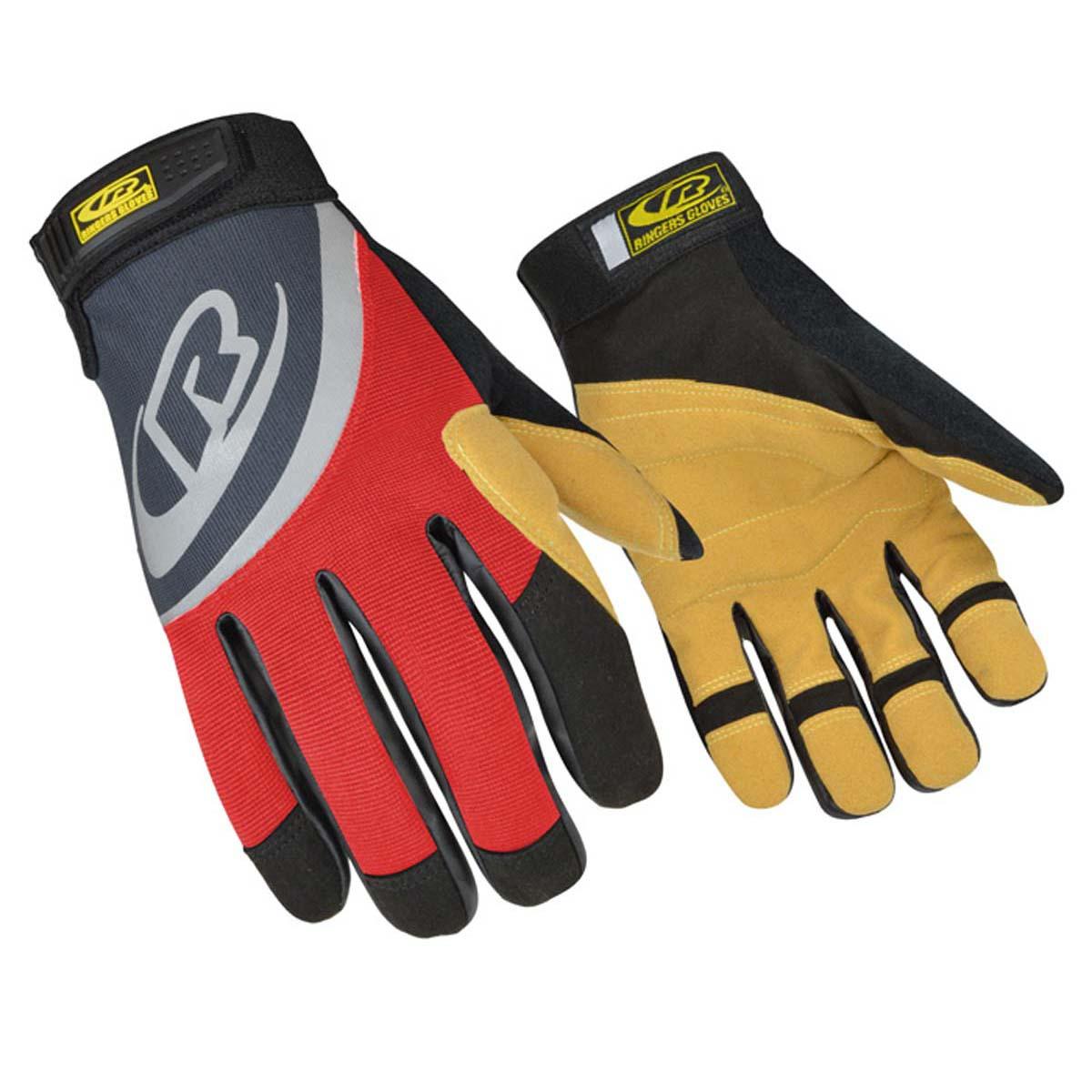 Ringers Gloves 355-13 Rope Rescue Red