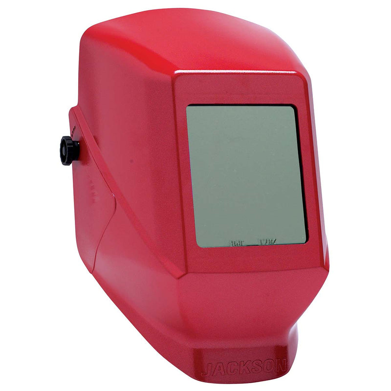 Jackson Safety* 14977 Jackson Safety Fixed Shade W10 HSL 100 Welding Helmet () - Red - 4 Units / Case