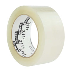 3M XG700014945 Scotch High Tack Box Sealing Tape 311+ Clear - 48 mm x 100 m - 36 per case Bulk