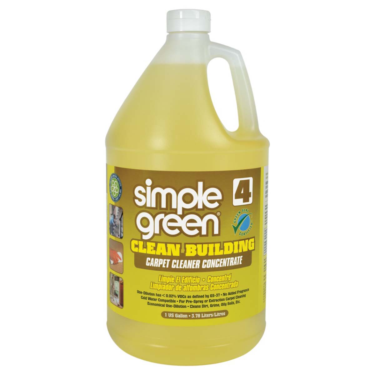 Simple Green 1210000211201 Clean Building Carpet Cleaner 1 gal.