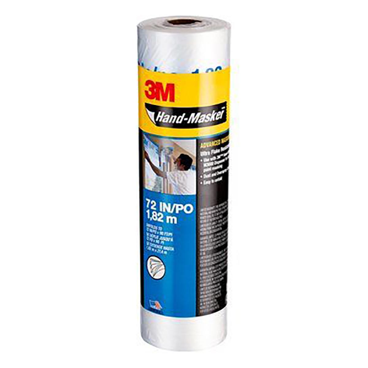 3M 70006940582  Hand -Masker Advanced Masking Film AMF72 - 72 in x 90 ft x .35 mil (1.82 m x 27.4 m x .00889 mm)