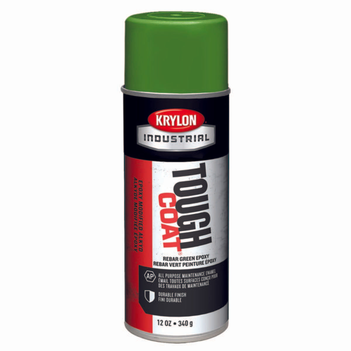 Krylon Industrial K01732007 Tough Coat Acylic Enamel - Rebar Green