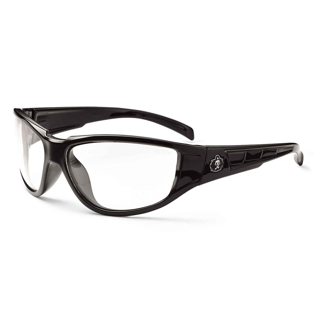 Ergodyne 55000 NJORD Clear Lens Black Safety Glasses