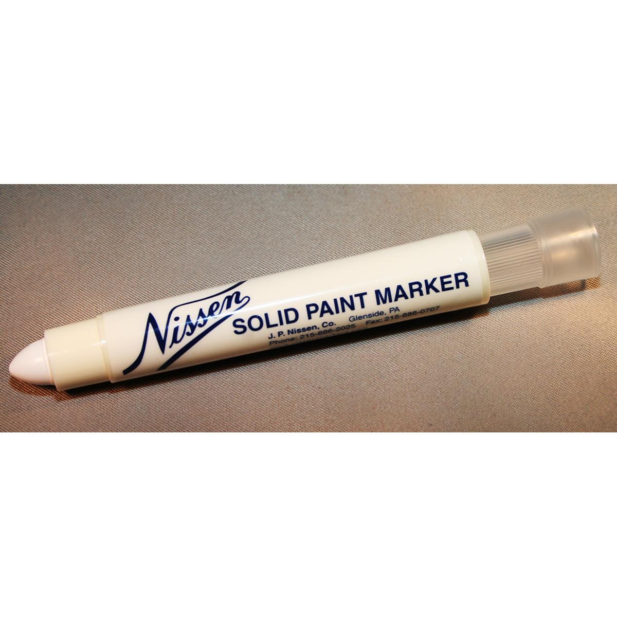 Nissen 00300 Solid Paint Marker White