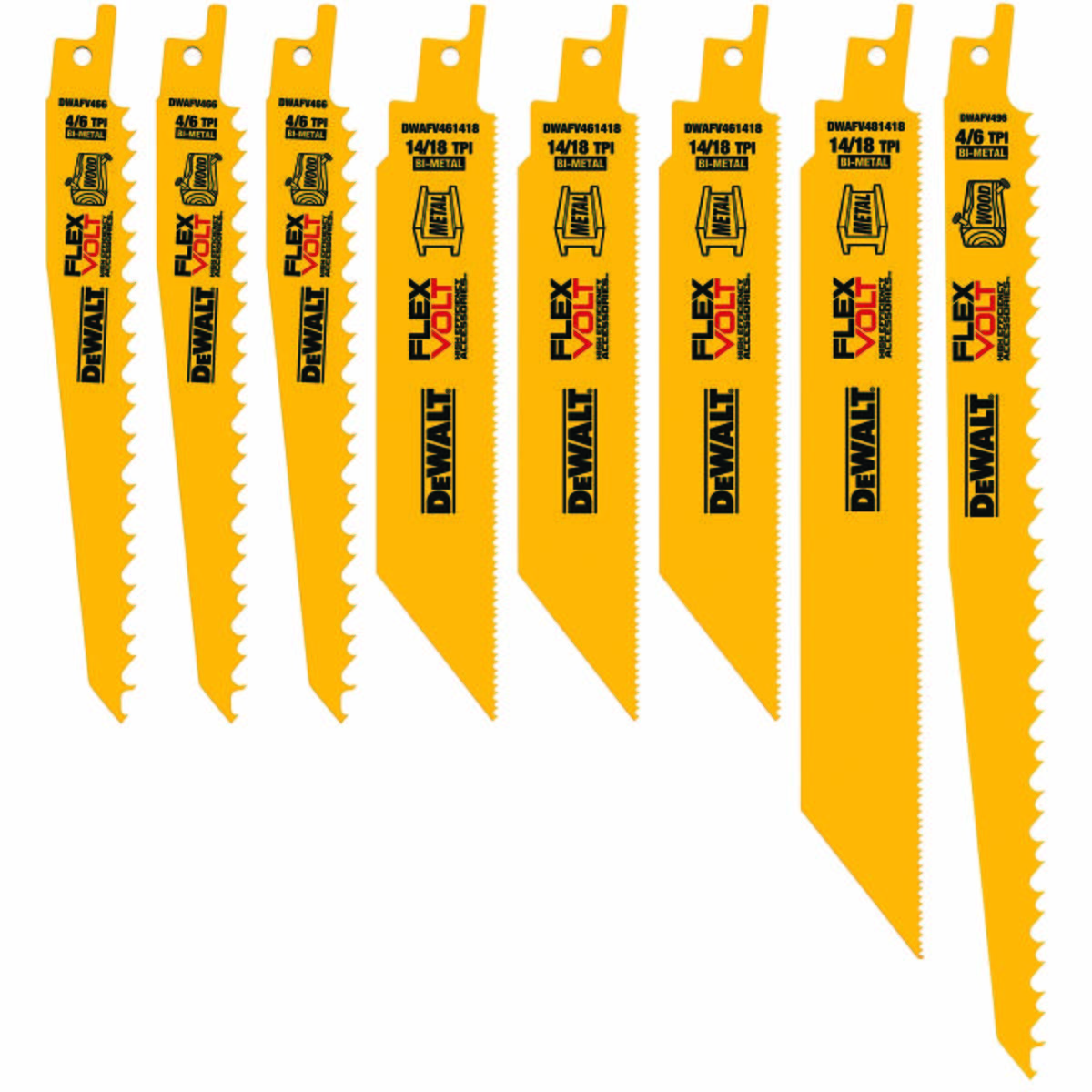DEWALT DWAFV48SET RECIPROCATING SAWS